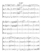 Jesus Loves Me Brass Quartet scores gallery preview page 4