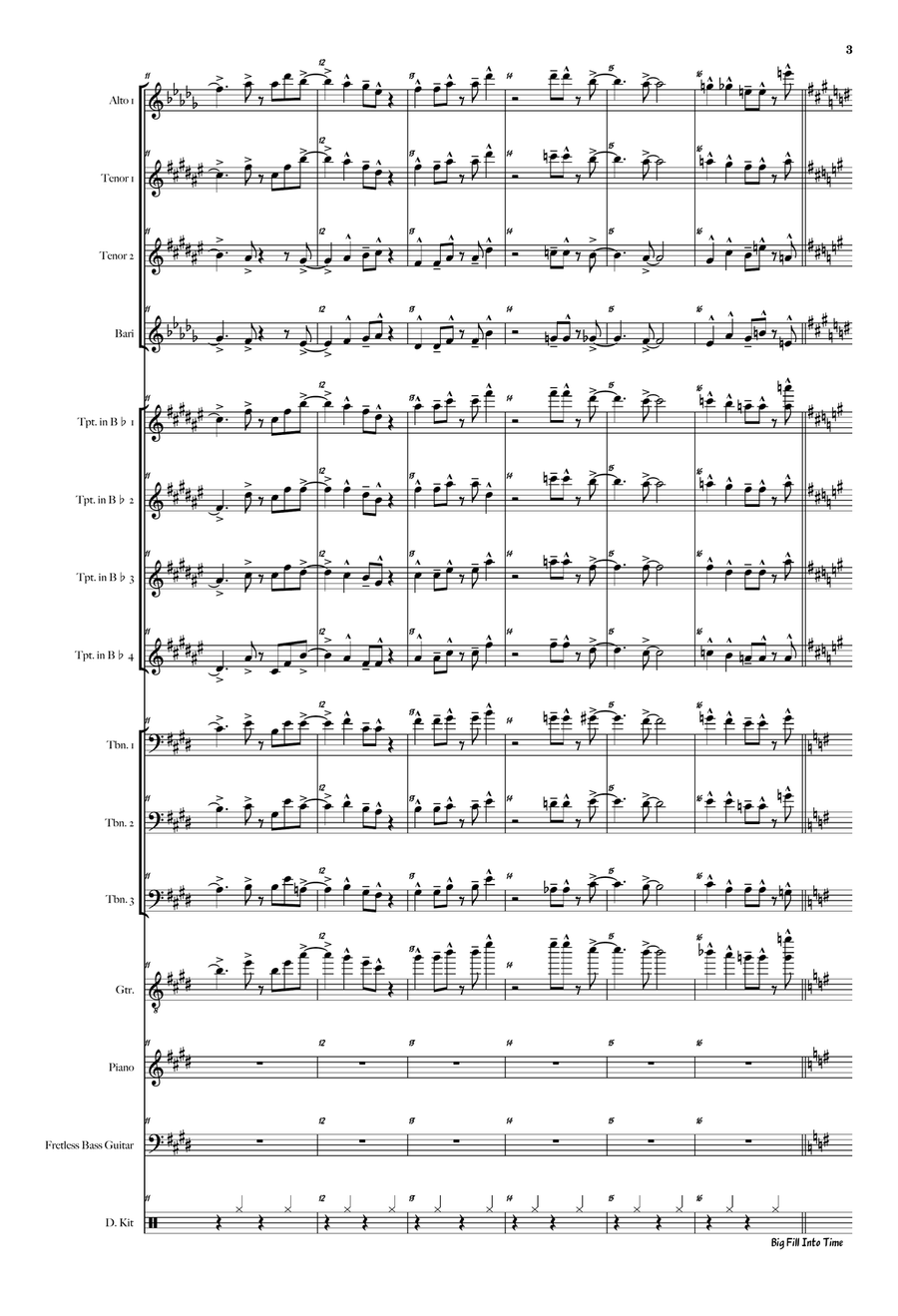 Liberty City Jazz Ensemble scores gallery preview page 3