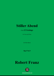 R. Franz-Stiller Abend,in b flat minor