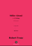 R. Franz-Stiller Abend,in f sharp minor