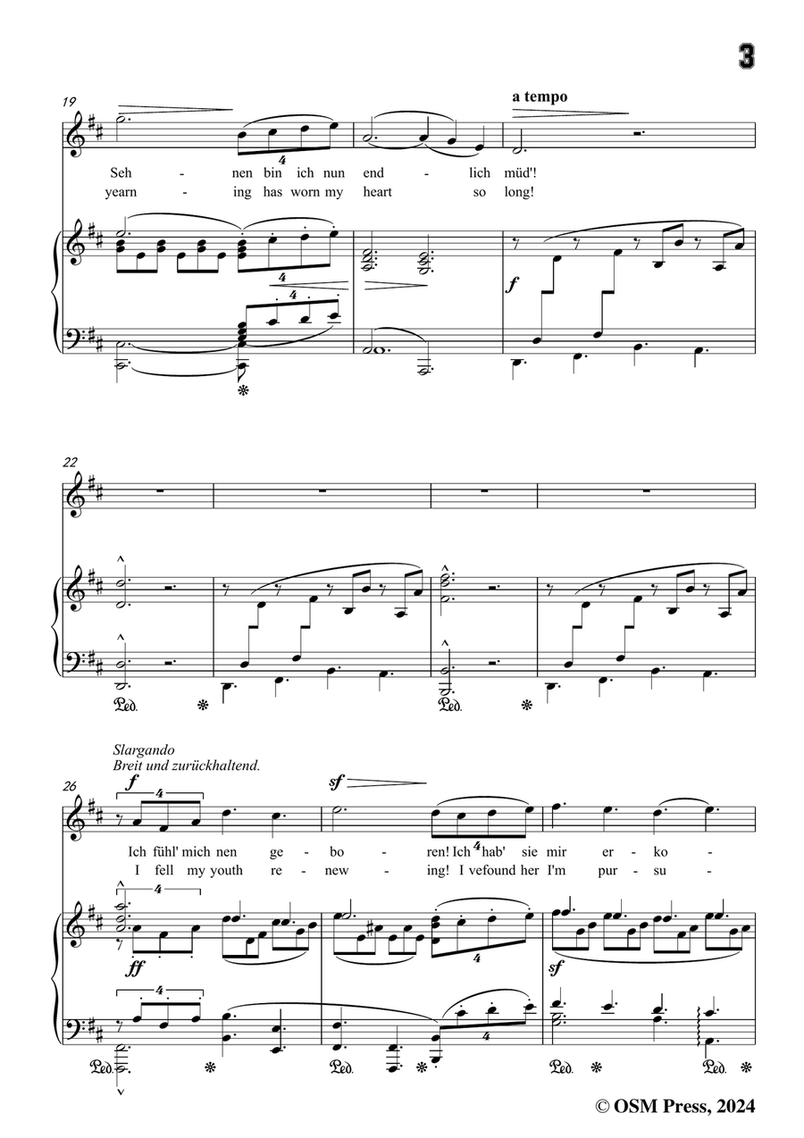 R. Franz-Genesung,in b minor Piano, Vocal scores gallery preview page 5