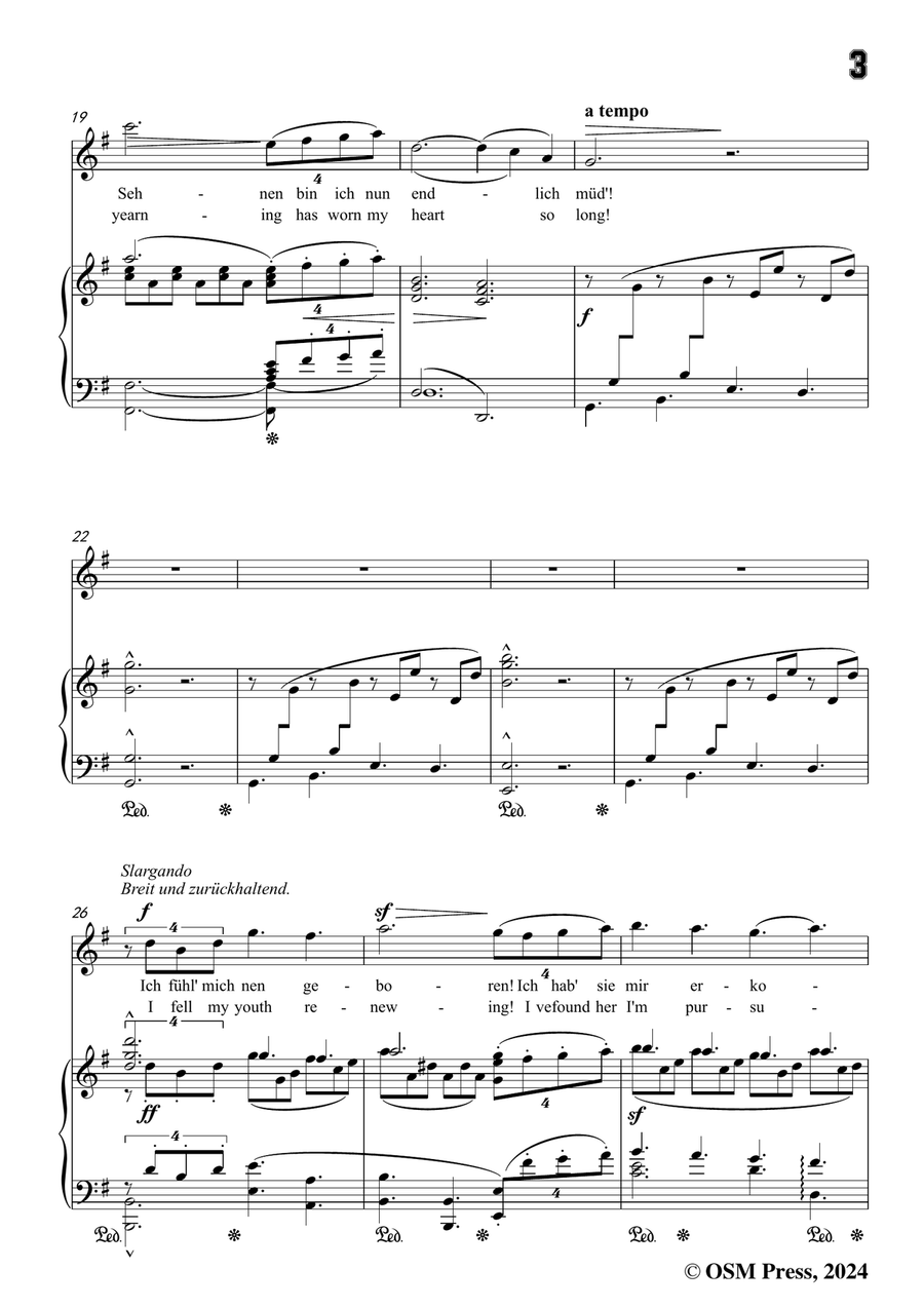 R. Franz-Genesung,in e minor Piano, Vocal scores gallery preview page 5