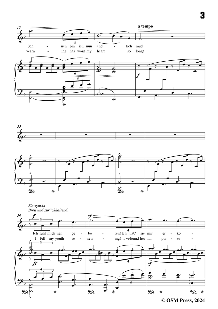 R. Franz-Genesung,in d minor Piano, Vocal scores gallery preview page 5
