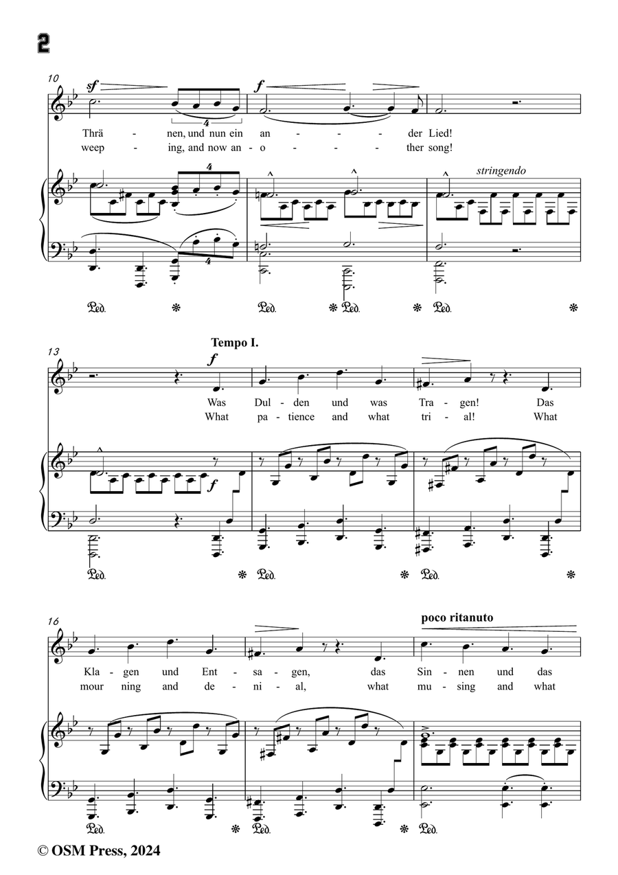 R. Franz-Genesung,in g minor Piano, Vocal scores gallery preview page 4