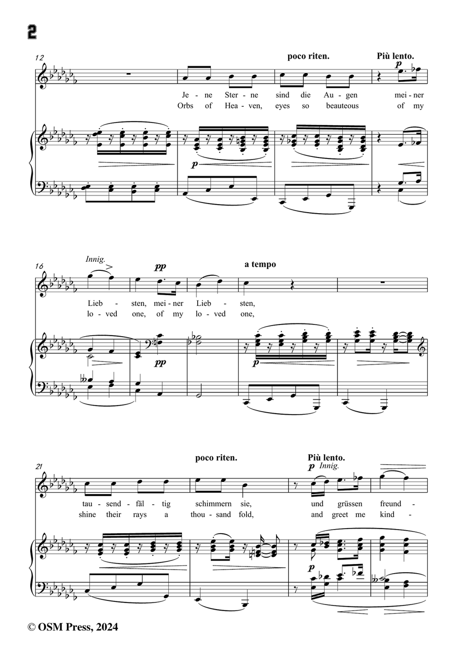 R. Franz-Auf dem Meere,in a flat minor Piano, Vocal scores gallery preview page 4