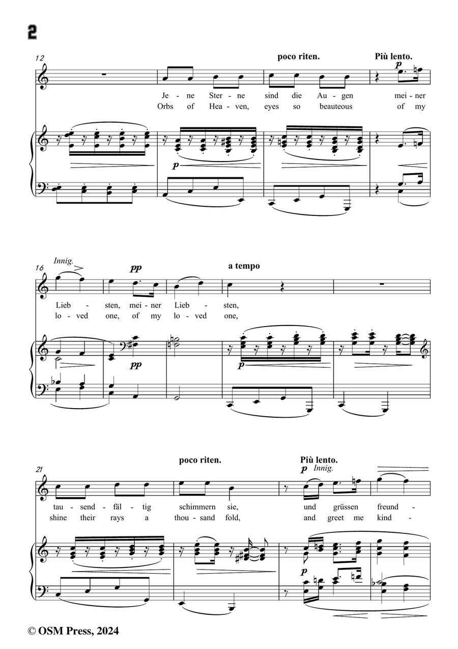 R. Franz-Auf dem Meere,in a minor Piano, Vocal scores gallery preview page 4