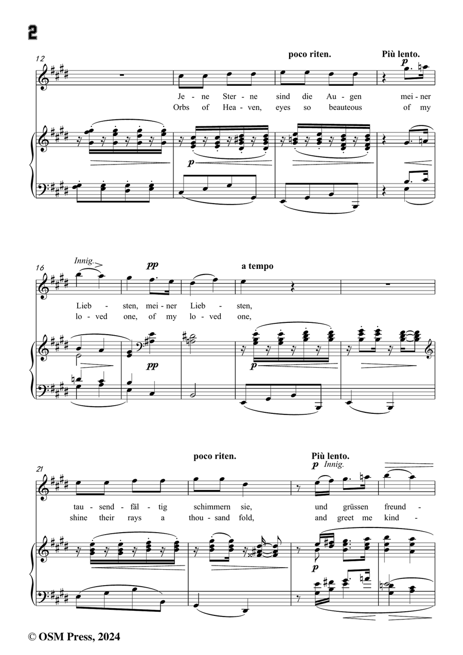 R. Franz-Auf dem Meere,in c sharp minor Piano, Vocal scores gallery preview page 4