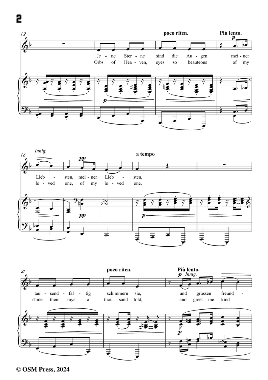 R. Franz-Auf dem Meere,in d minor Piano, Vocal scores gallery preview page 4