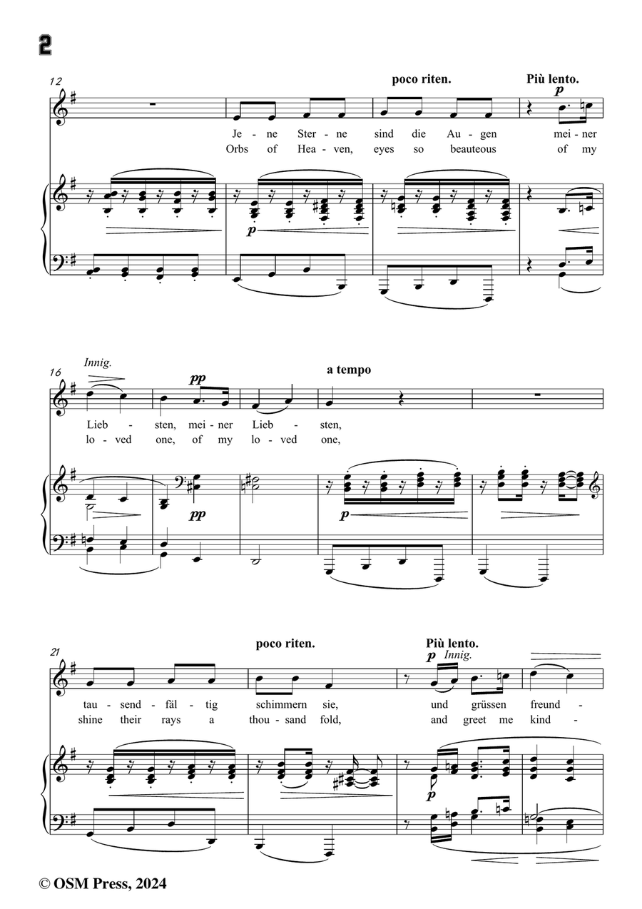 R. Franz-Auf dem Meere,in e minor Piano, Vocal scores gallery preview page 4