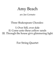 Three Shakespeare Chorales