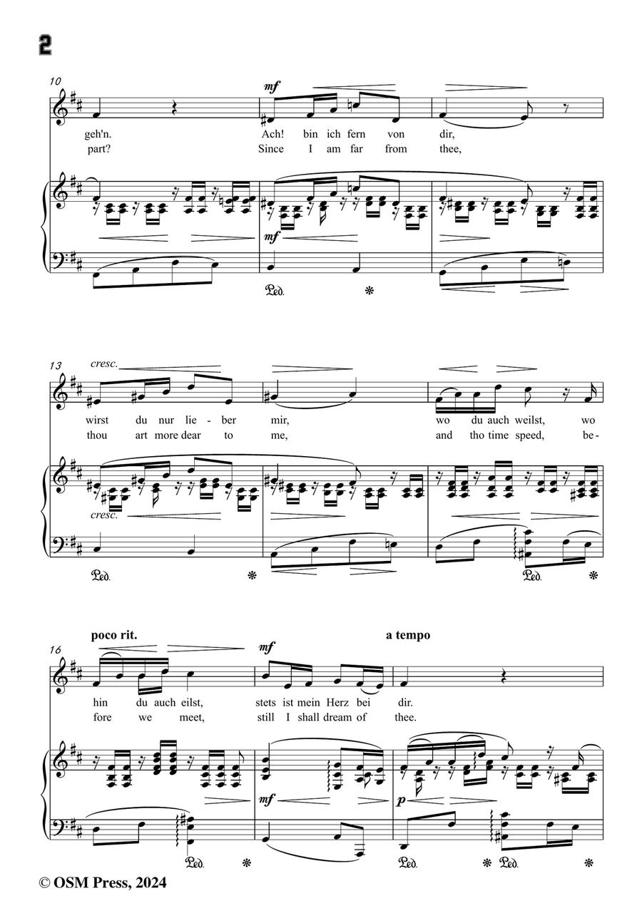 R. Franz-Was pocht mein Herz so sehr,in b minor Piano, Vocal scores gallery preview page 4