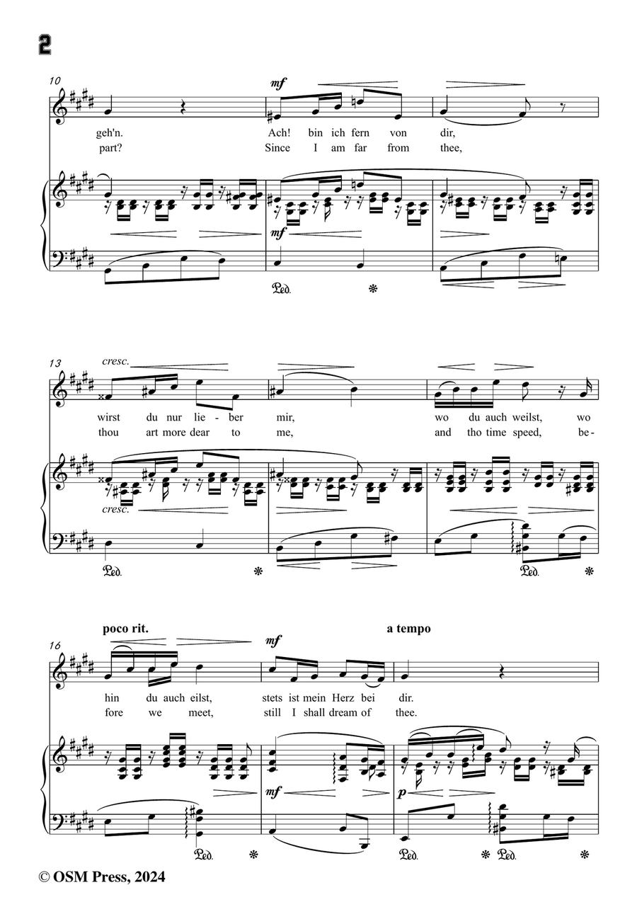 R. Franz-Was pocht mein Herz so sehr,in c sharp minor Piano, Vocal scores gallery preview page 4