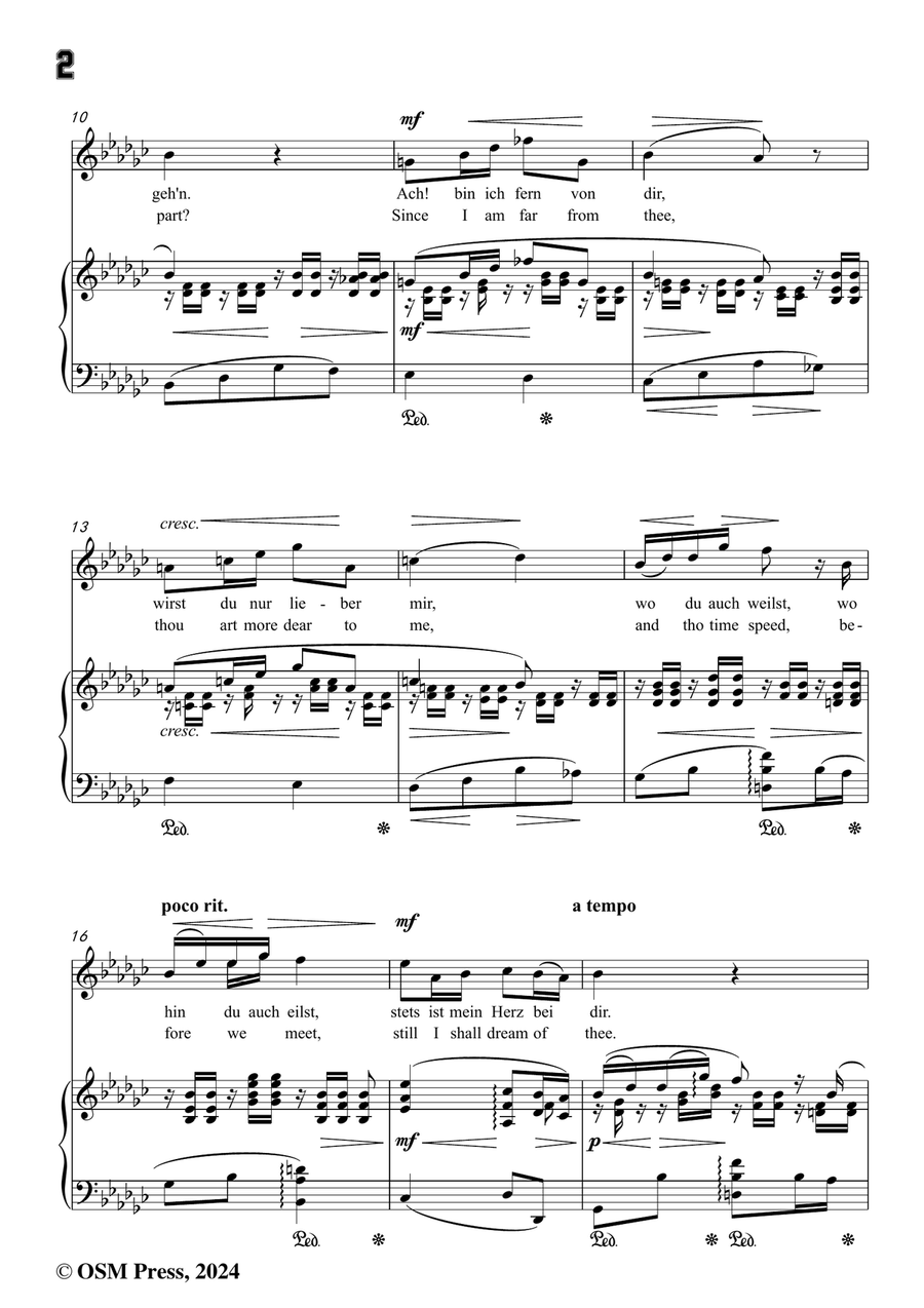 R. Franz-Was pocht mein Herz so sehr,in e flat minor Piano, Vocal scores gallery preview page 4