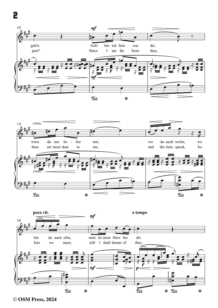 R. Franz-Was pocht mein Herz so sehr,in f sharp minor Piano, Vocal scores gallery preview page 4