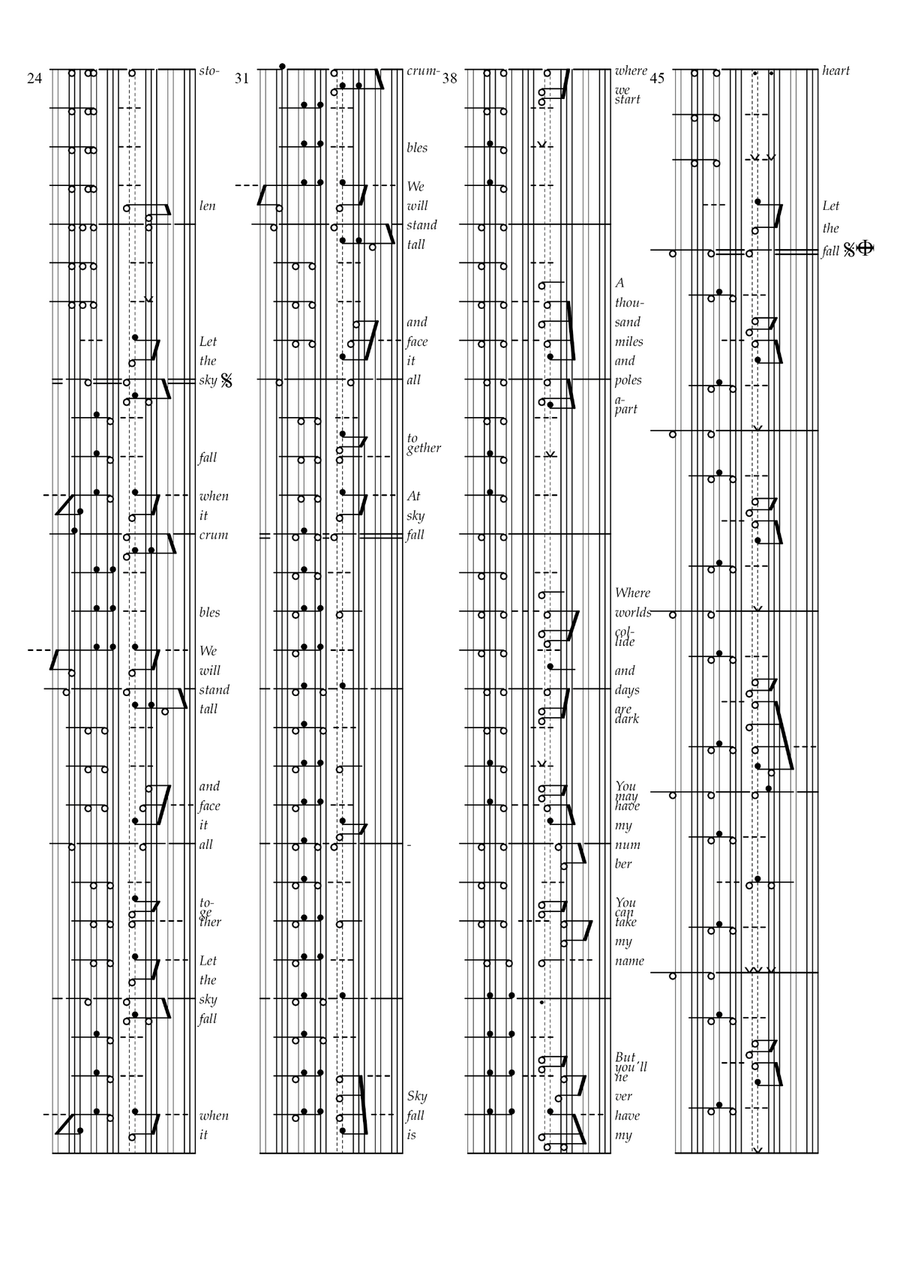 Skyfall Skyfall Piano, Vocal scores gallery preview page 2