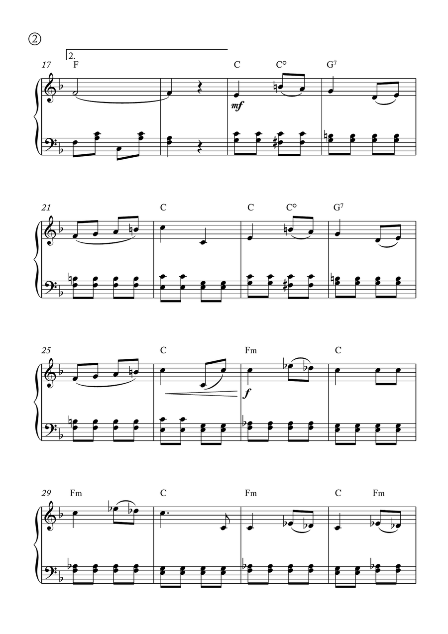 Melody in F Melody in F Chamber Music scores gallery preview page 2
