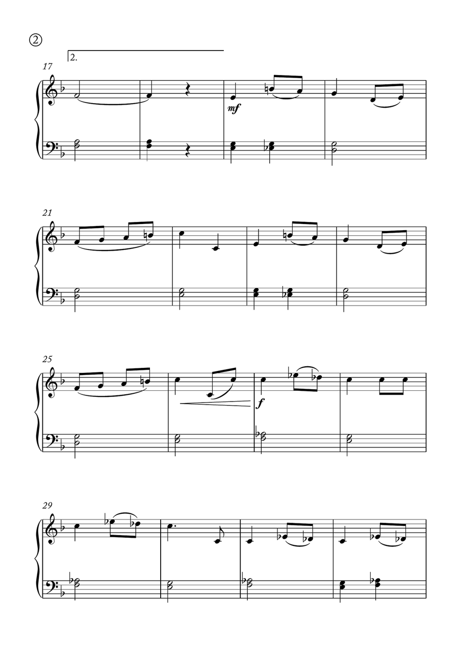 Melody in F Melody in F Chamber Music scores gallery preview page 2