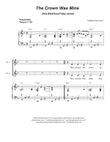 The Crown Was Mine (Holy Week/Good Friday version) (Vocal solo - High version)