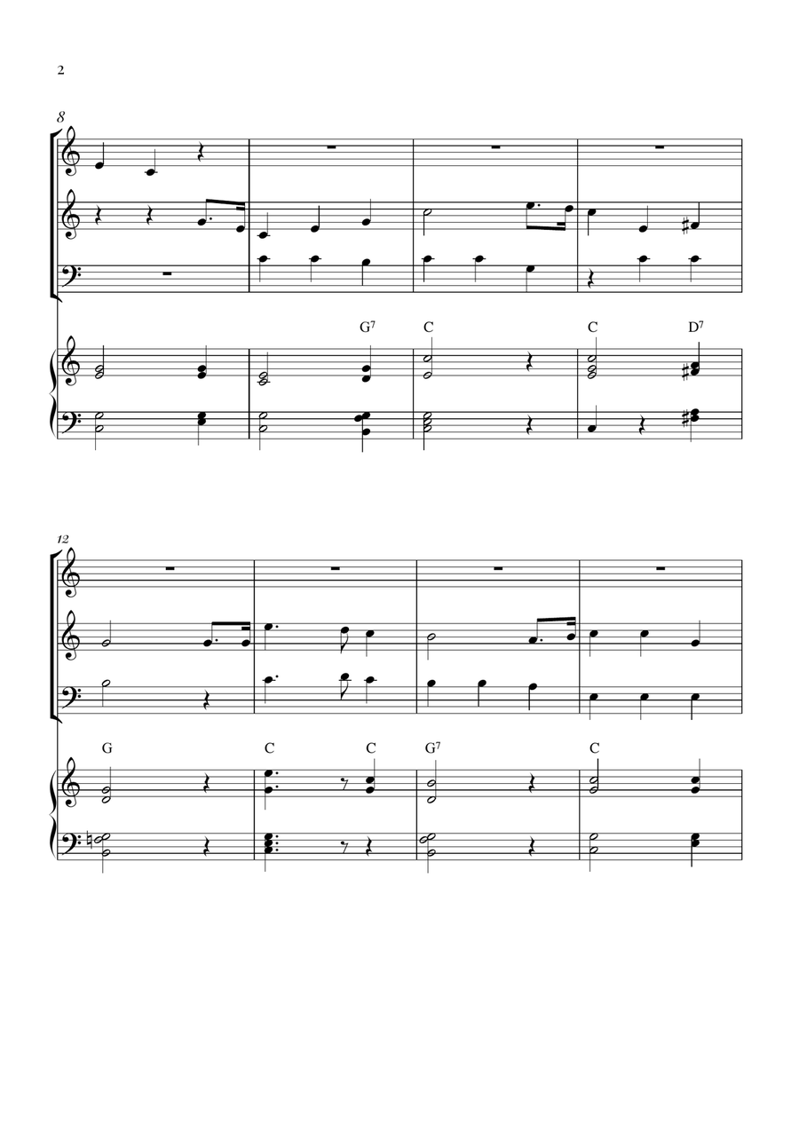 Star Spangled Banner Small Ensemble scores gallery preview page 2