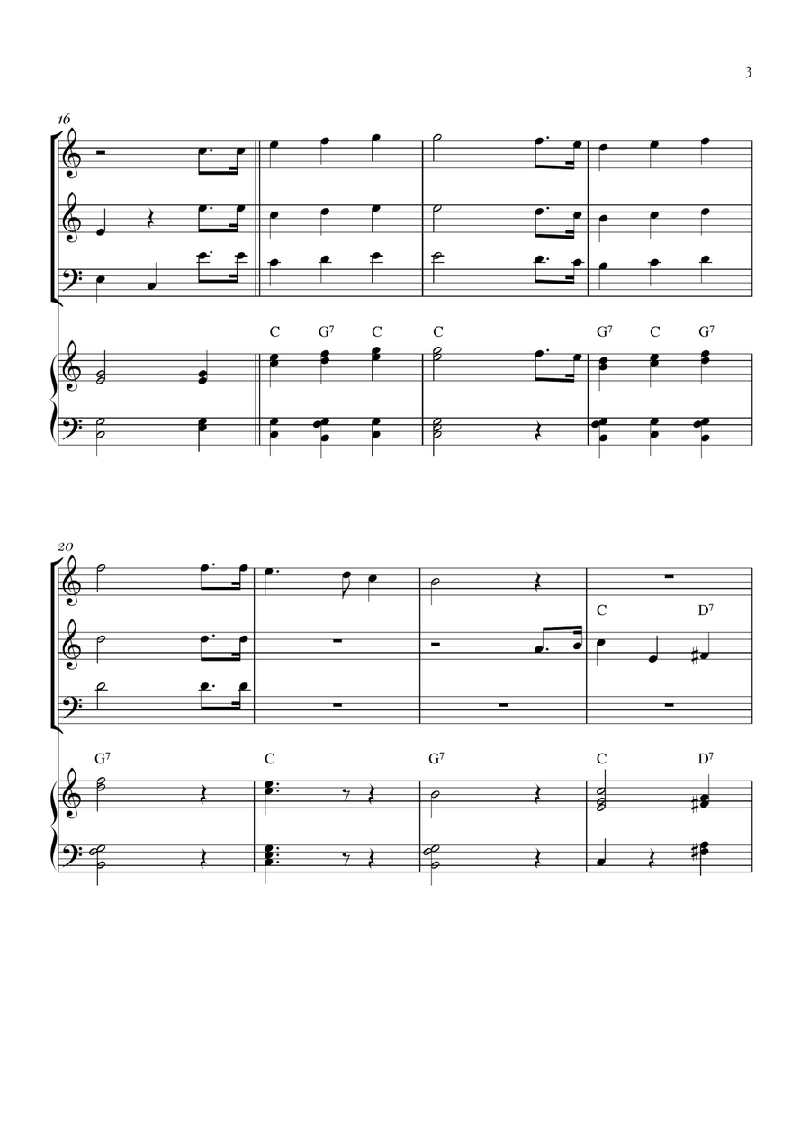 Star Spangled Banner Small Ensemble scores gallery preview page 3
