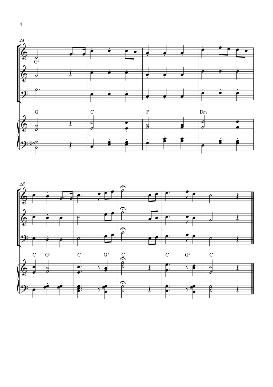 Star Spangled Banner Small Ensemble scores gallery preview page 4