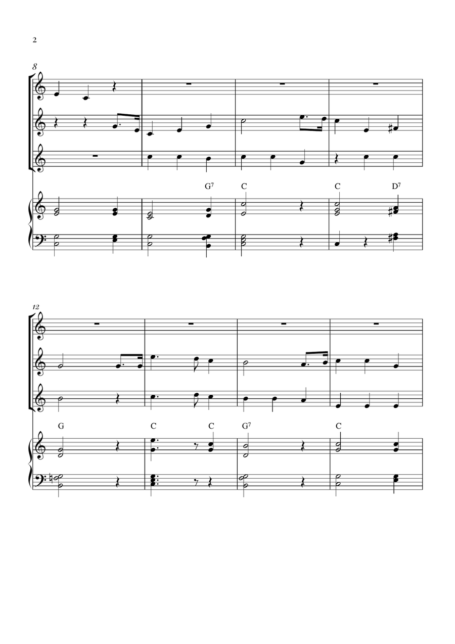 Star Spangled Banner Small Ensemble scores gallery preview page 2