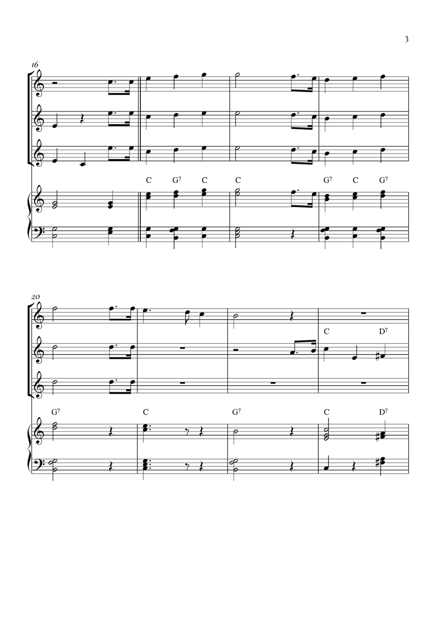 Star Spangled Banner Small Ensemble scores gallery preview page 3