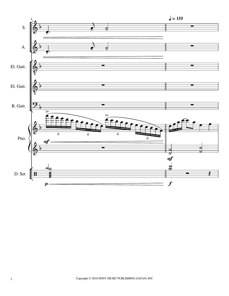 Asphyxia Small Ensemble scores gallery preview page 2