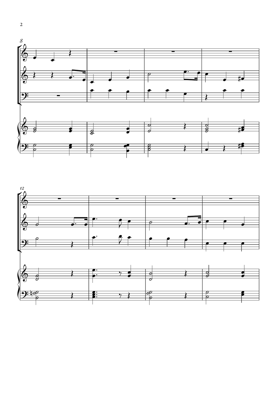 Star Spangled Banner Small Ensemble scores gallery preview page 2