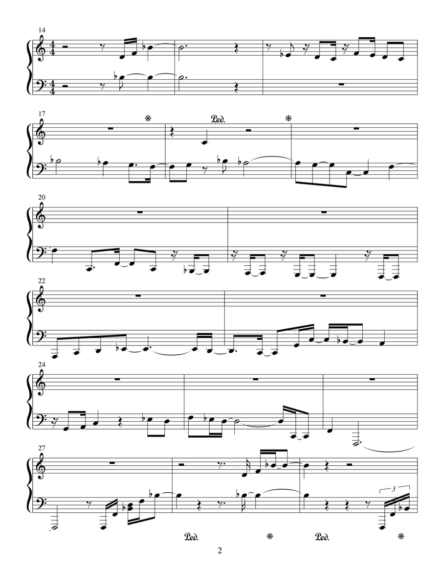 Information Is Power Information Is Power Piano Solo scores gallery preview page 2