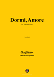 Gagliano-Dormi,Amore,in a minor