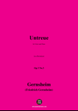 Gernsheim-Untreue,Op.3 No.3,in a flat minor