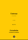 Gernsheim-Untreue,in a minor