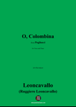 Leoncavallo-O,Colombina,in b flat minor