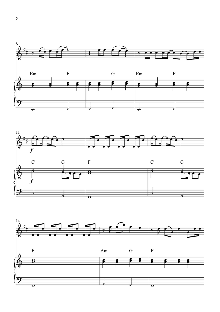 Every Night Every Night Soprano Saxophone scores gallery preview page 2