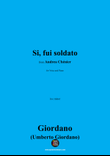 U. Giordano-Si,fui soldato,in e minor