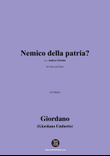 U. Giordano-Nemico della patria?,in f minor