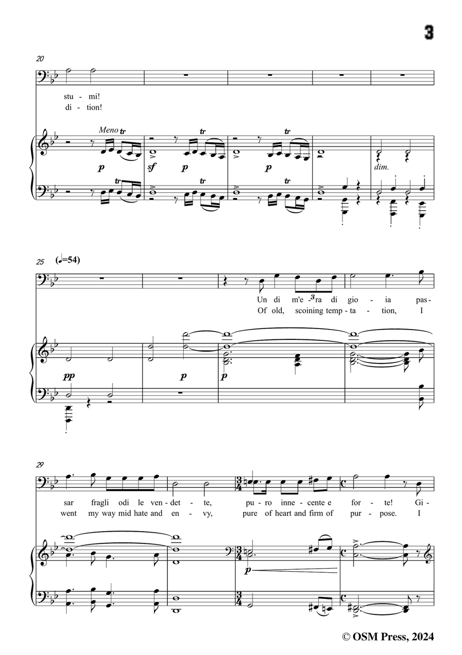 U. Giordano-Nemico della patria?,in g minor Piano, Vocal scores gallery preview page 5