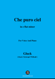 C. W. Gluck-Che puro ciel,,in e flat minor