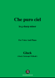 C. W. Gluck-Che puro ciel,in g sharp minor