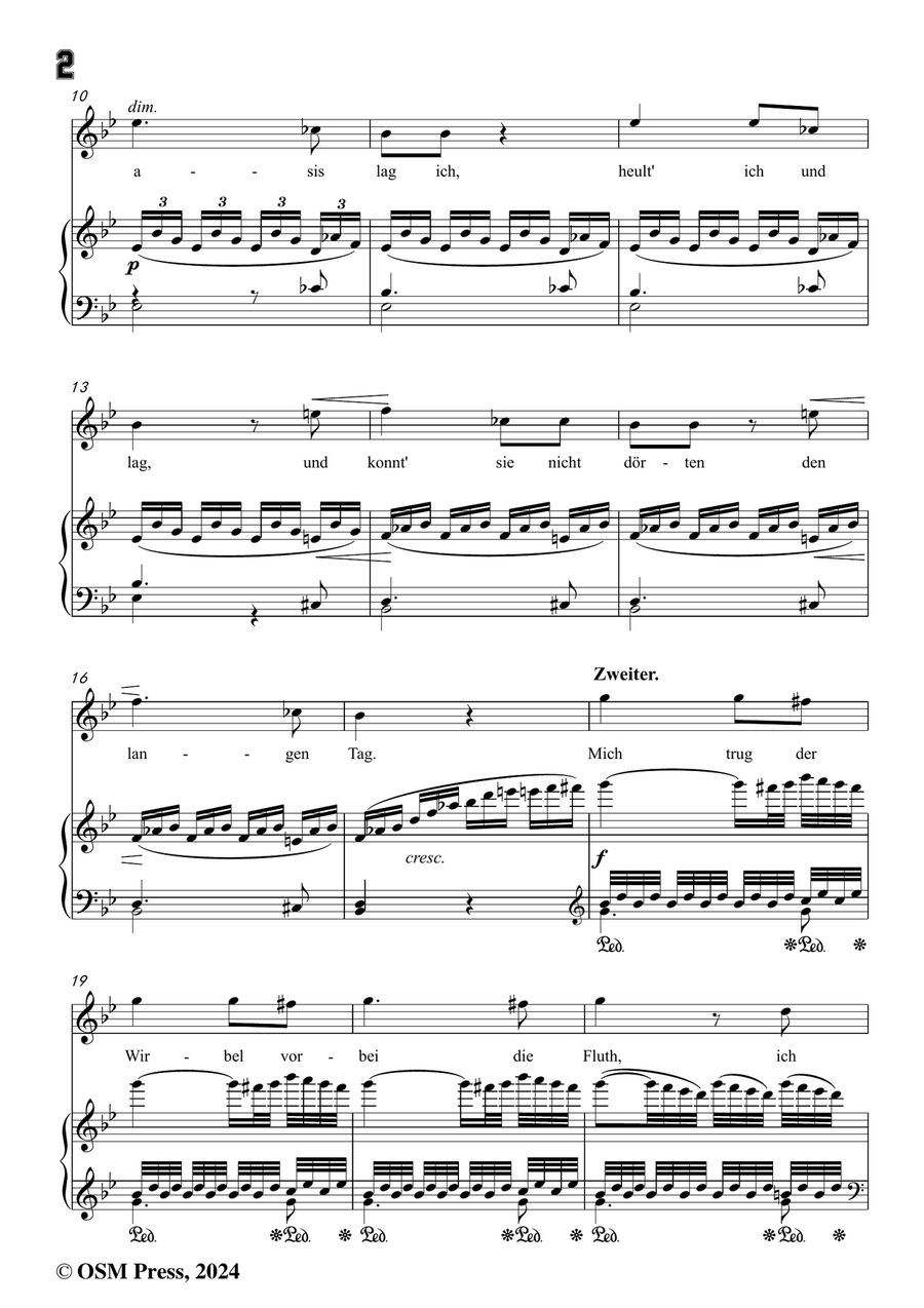 C. Loewe-Die Geister der Wüste,in g minor Piano, Vocal scores gallery preview page 4