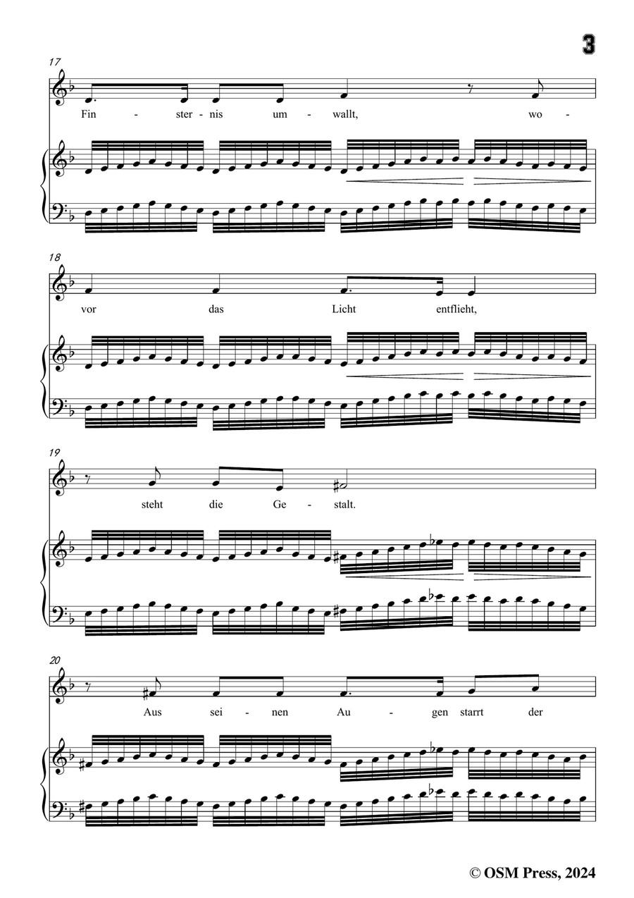 C. Loewe-Saul und Samuel,in d minor Piano, Vocal scores gallery preview page 5