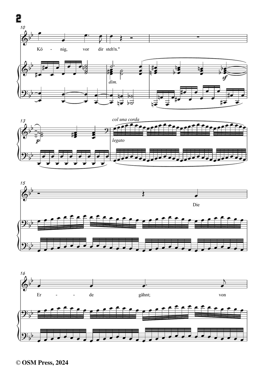 C. Loewe-Saul und Samuel,in g minor Piano, Vocal scores gallery preview page 4