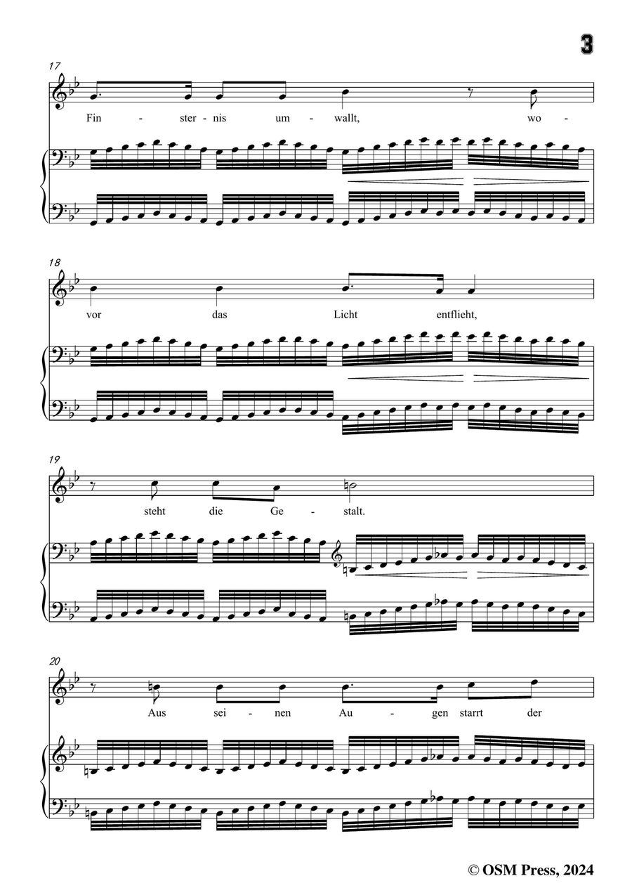 C. Loewe-Saul und Samuel,in g minor Piano, Vocal scores gallery preview page 5