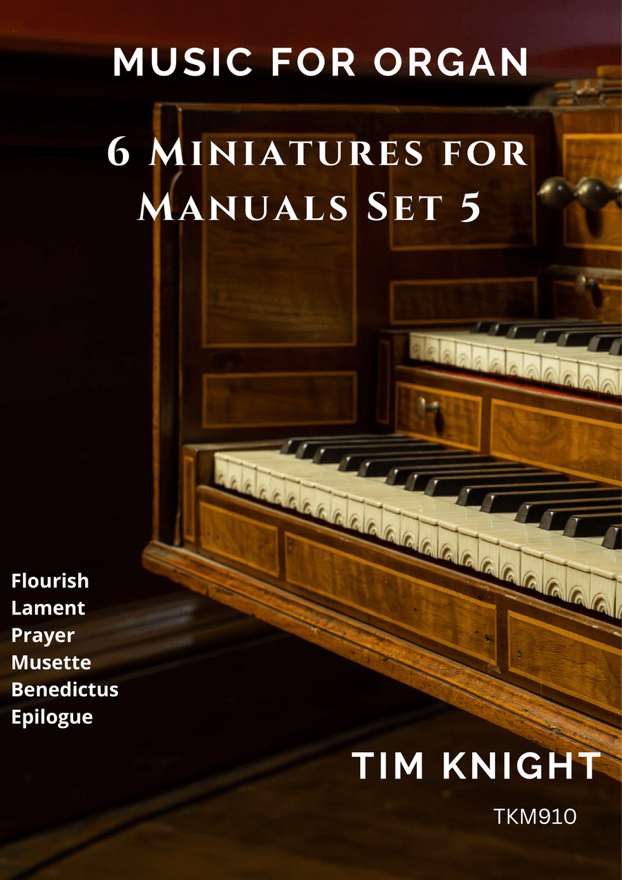 Six miniatures for manuals set 5 Organ Solo scores gallery preview page 1
