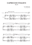 Capriccio Italien for Alto Saxophone and Piano