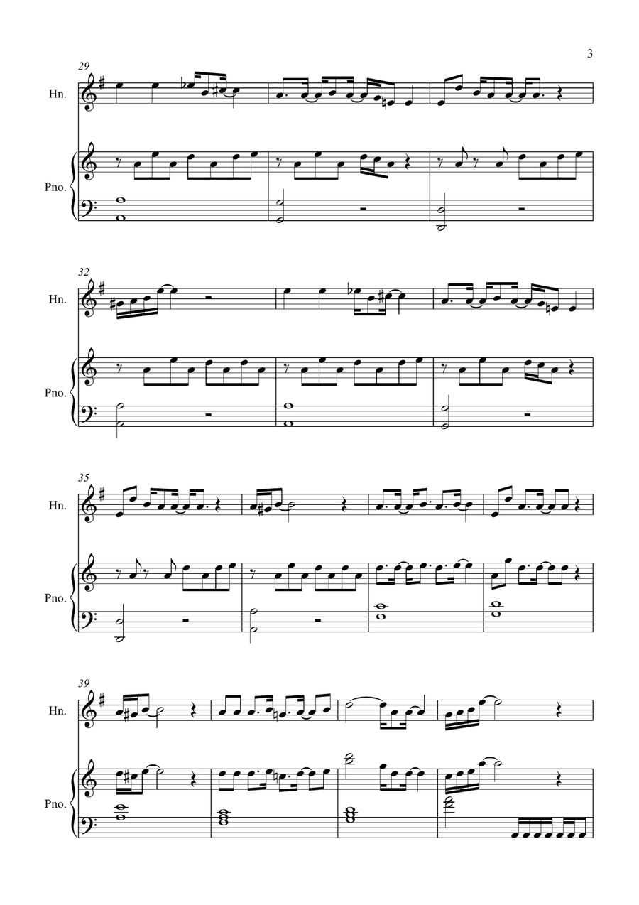 Teardrop (Theme From House) Piano scores gallery preview page 3