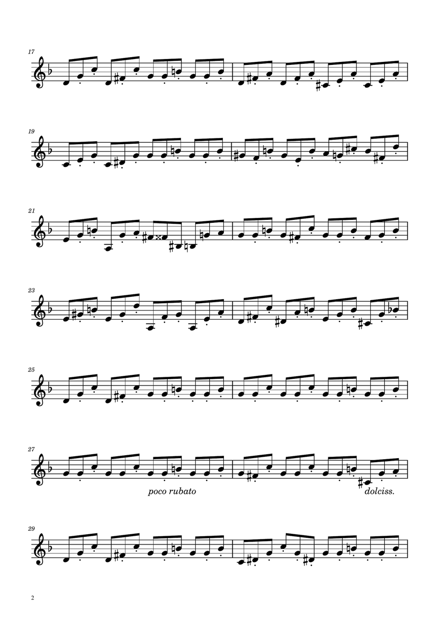 Chopin - Nocturne op.9 No.2 - Flute and Clarinet Duet Woodwind Duet scores gallery preview page 5