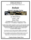 Ballade for Brass Choir