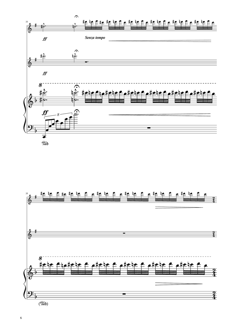 Chopin - Nocturne op.9 No.2 - Clarinet Duet Clarinet Duet scores gallery preview page 6